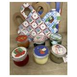6 piece candle gift set with gift boxes