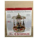 Metallic Holiday Go Round
