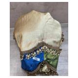 Multi color tree skirt