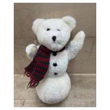 Boyds bear 14 inch snowman bear
