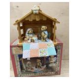 Cherished Teddies nativity