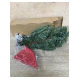 14 inch Tabletop lighted tree