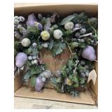 18 inch purple wreath
