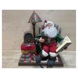 Santa in his chair figure