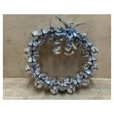 Silver bells wreath