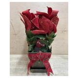 Singing Cardinal poinsettia