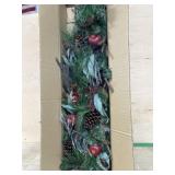 Fireside 6 foot lighted garland