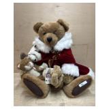 22 inch Boyds numbered 6/50 Christmas bear