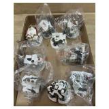 9- Thomas Kincaid house ornaments