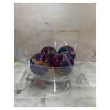 David Shindler 10 pc. blown glass centerpiece