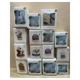 15 Hallmark ornaments in boxes