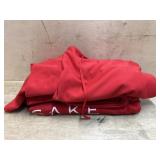 Set of Red Hallmark curtains