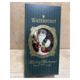 Waterford Santa ornament
