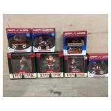 Flat of Radio flyer and Coca Cola ornaments