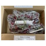 3- Sets of red led garland