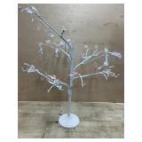Metal Lighted Tabletop Christmas tree