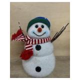 14 inch Fiber optic snowman
