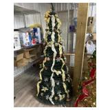 Gold and Silver ornaments Decorated pop up tree