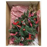 Holiday tree door hanger