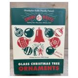 12- Christopher Radko shiny brite ornaments