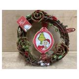 10 Inch Grinch wreath