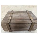 Crate of 50 Thomas Paconni blown glass ornaments