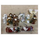 Flat with Santa and Angel ornaments