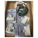 Extension cords and side plug adapters