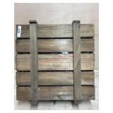 Crate of approx. 40 Thomas Pacconi glass