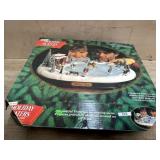 Holiday Skaters victorian skating scene