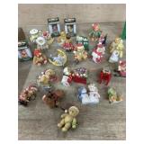 Flat of Cherished Teddies ornaments