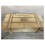 Crate of 5 Thomas Paconni dangle leg glass