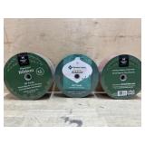 3 Rolls 50 yards each holiday ribbon