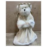 Ivory dress Boyds bear topper
