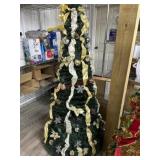 Gold and Silver ornaments Decorated pop up tree