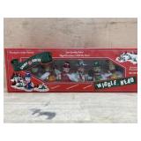 Box of Christopher Radko Wiggle head figures