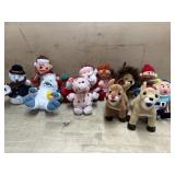 Box of 12 Rudolph Movie character ornaments