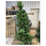 7 Foot slim Christmas tree