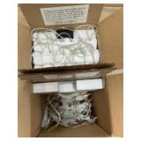 2- Boxes 12" Lit Icicle garlands