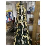 Gold and Silver ornaments Decorated pop up tree