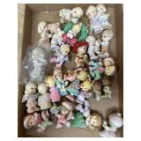 Flat of Precious Moments ornaments