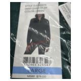 Ladies large DKNY quarter zip top