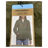 Ladies large eddie bauer down packable jacket