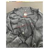 Ladies xs express satin shirt