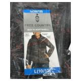 Boys 10/12 softshell jacket