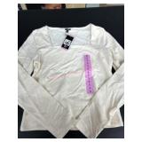 Ladies small express square neck top