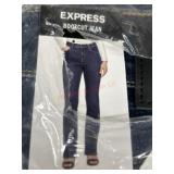 Ladies size 12 express bootcut jeans