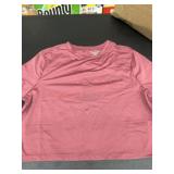 Ladies size large womens cropped tee