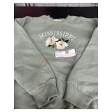 Ladies medium mississippi sweat shirt