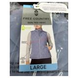 Ladies large free country vest